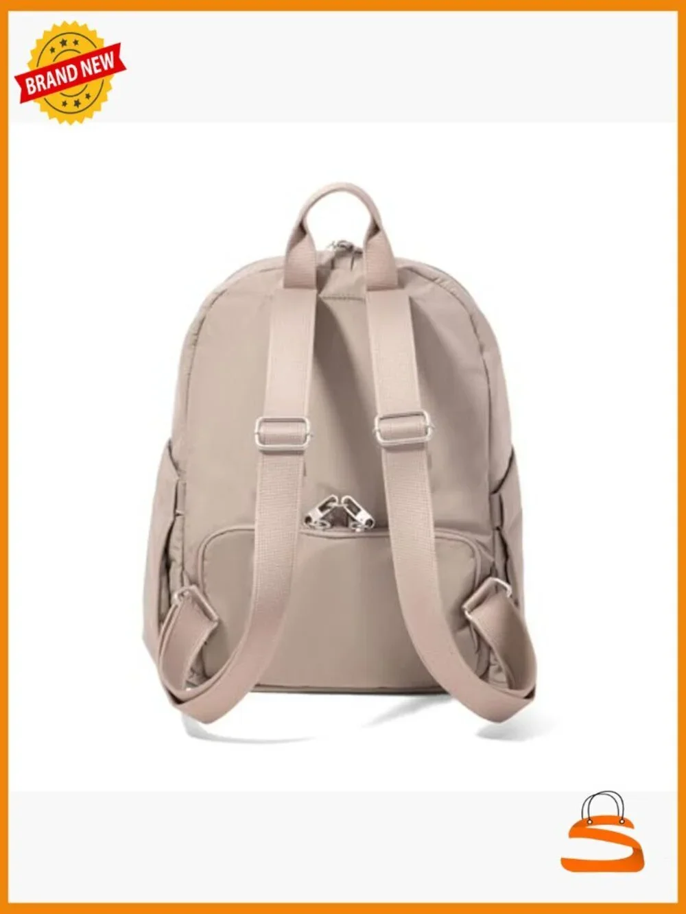 Anti-Theft Travel Backpack with Locking Zippers and RFID
